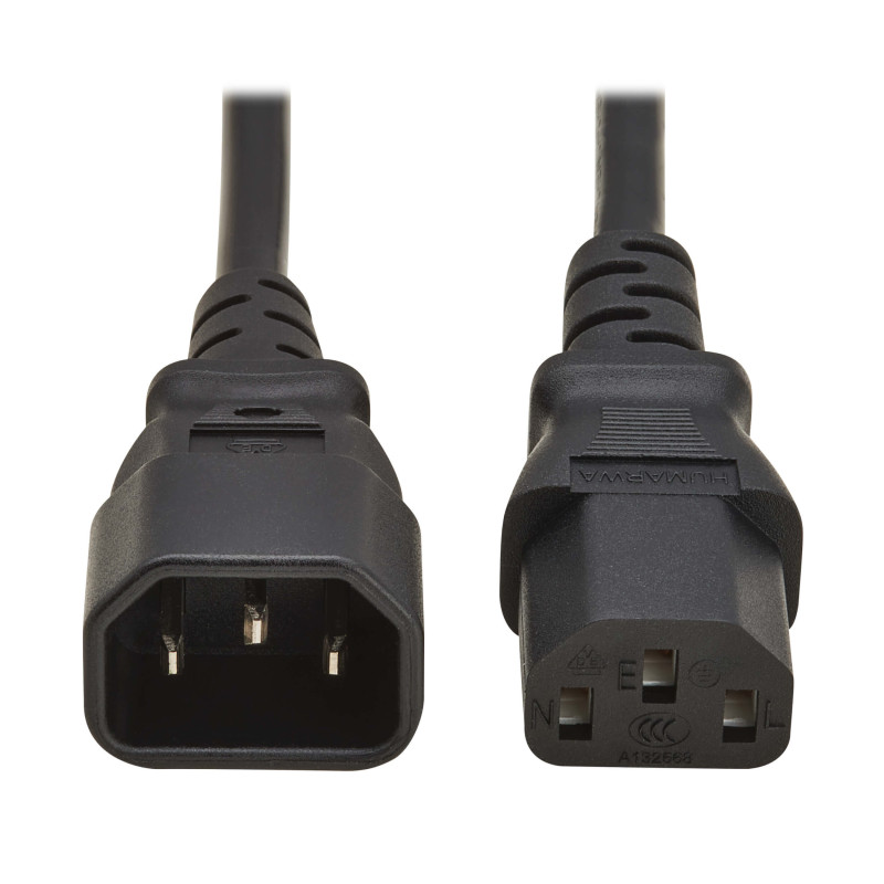 Eaton P004-02M-EU power cable Black 78.7" (2 m) IEC C13 IEC C14