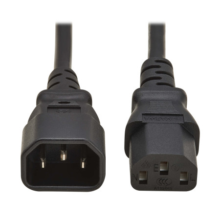 Eaton P004-02M-EU power cable Black 78.7" (2 m) IEC C13 IEC C14