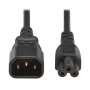 Eaton P014-02M-EU power cable Black 78.7" (2 m) IEC C14 IEC C5