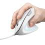 VERTO WIRED ERGO MOUSE WHITE