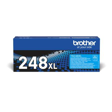 TN248XLC CYAN TONER CARTRIDGE.