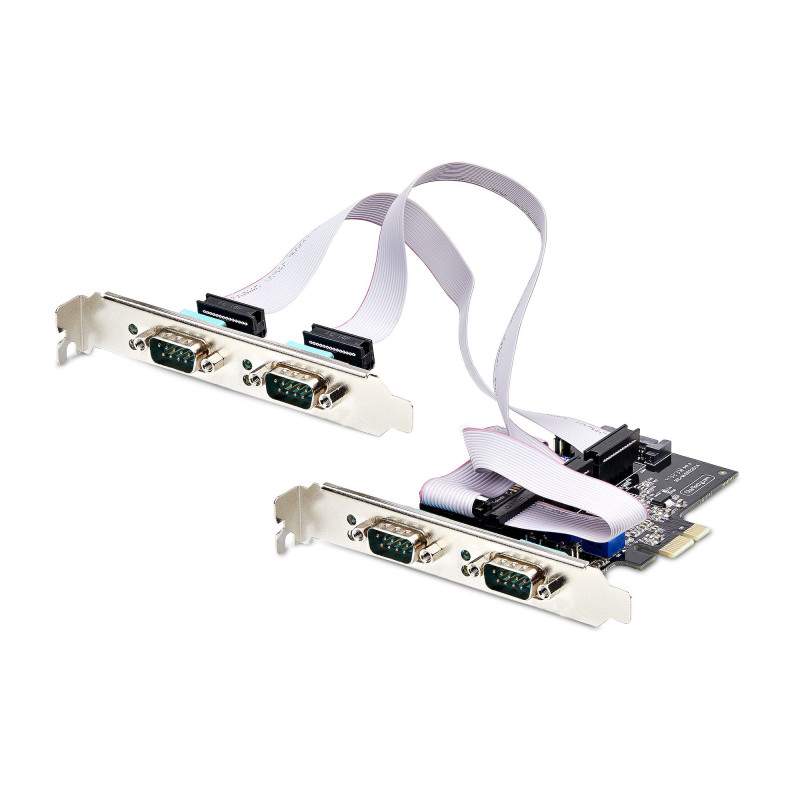 CARTE SERIE PCIE A 4 PORTS CA