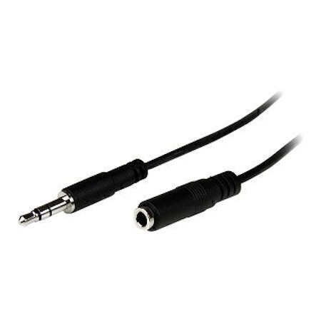 StarTech.com MU1MMFS Câble d'extension audio stéréo Slim 3,5 mm de 1 m - M/F