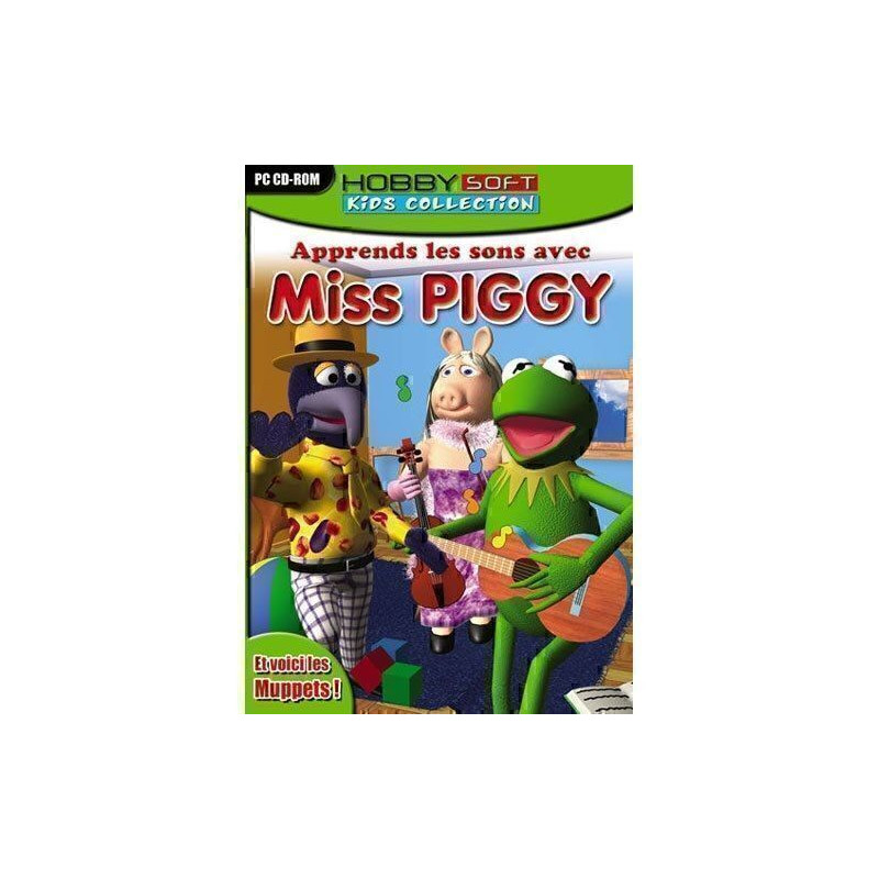 Apprends les sons avec Miss Piggy (PC CHILDREN)