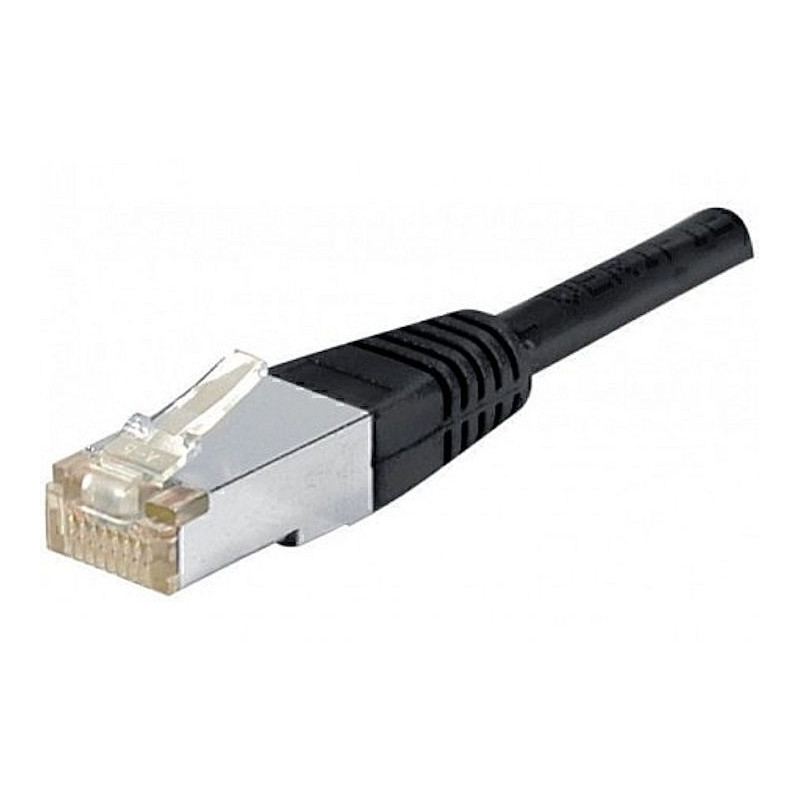 Cordon RJ45 patch FTP CAT 6 Noir - 5.00 m