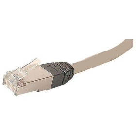 Cordon RJ45 patch FTP CAT 5e Croisé Beige - 10.00 m