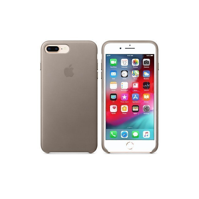 Apple Coque de Protection iPhone 7 Plus & 8 Plus - Coloris Taupe