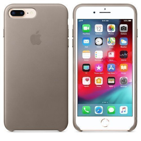 Apple Coque de Protection iPhone 7 Plus & 8 Plus - Coloris Taupe