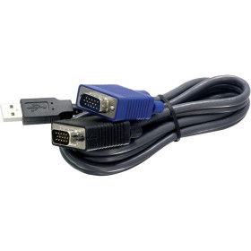 Trendnet câble pour KVM USB 1.8M Mâle/Mâle