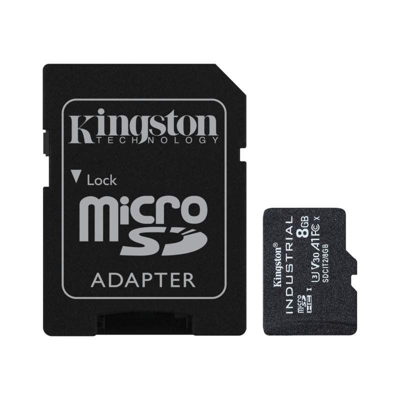 8GB MICROSDHC INDUSTRIAL C10 A1