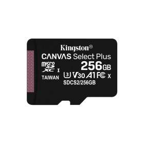 Kingston Technology Carte micSDXC Canvas Select Plus 100R A1 C10 de 256 Go sans ADP