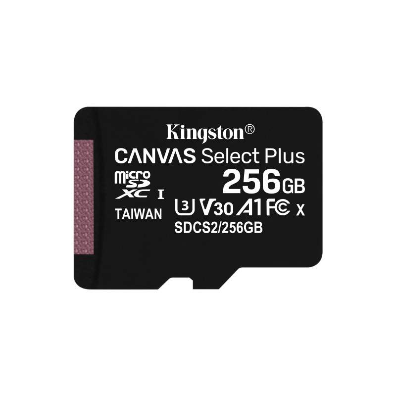 Kingston Technology Canvas Select Plus 256 GB MicroSDXC UHS-I Class 10