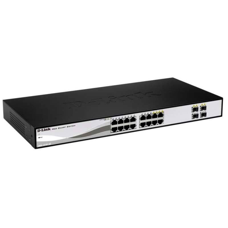 D-Link DGS-1210-16 Géré L2 Noir