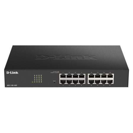 D-Link DGS-1100-24PV2 Géré L2 Gigabit Ethernet (10/100/1000) Connexion Ethernet, supportant l'alimentation via ce port (PoE)