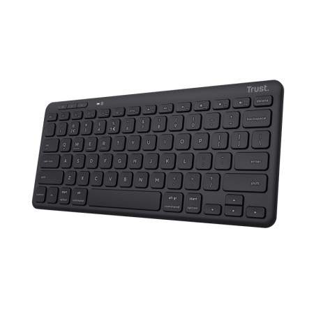 Trust Lyra keyboard Bluetooth AZERTY French Black