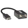 Tripp Lite P134-06N-VGA câble vidéo et adaptateur 0,15 m DisplayPort VGA (D-Sub) Noir