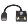 Tripp Lite P134-06N-VGA video cable adapter 5.91" (0.15 m) DisplayPort VGA (D-Sub) Black