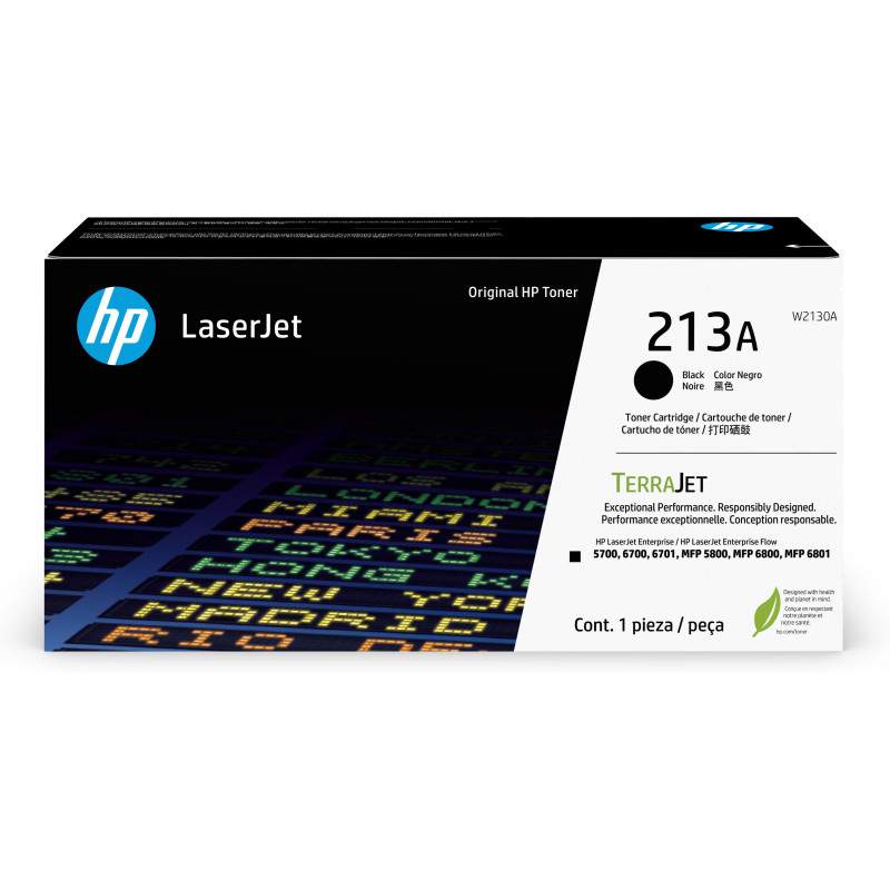 HP Cartouche de toner 213A noir LaserJet authentique