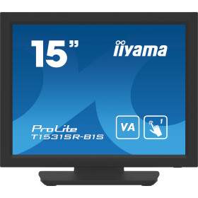 iiyama T1531SR-B1S Moniteur de caisse 38,1 cm (15") 1024 x 768 pixels XGA Écran tactile