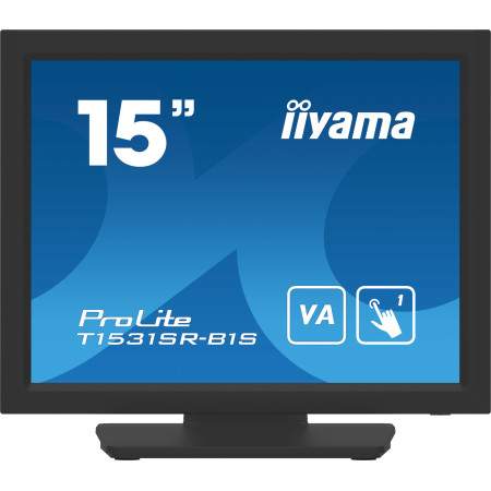 iiyama T1531SR-B1S POS monitor 15" 1024 x 768 pixels XGA Touchscreen