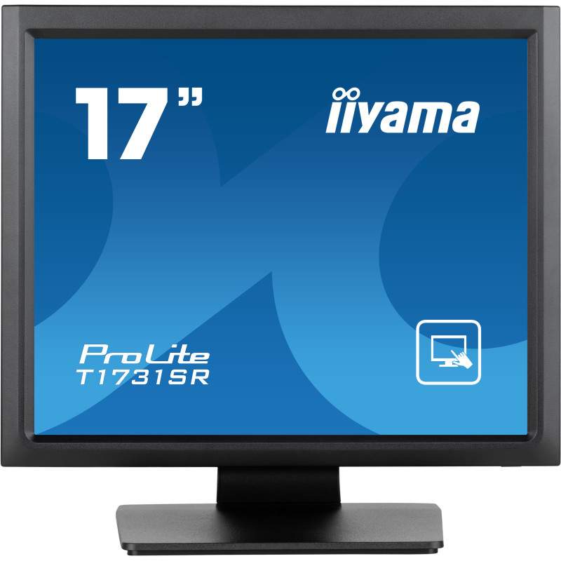 iiyama ProLite T1731SR-B1S computer monitor 17" 1280 x 1024 pixels SXGA LCD Touchscreen Black