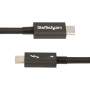 StarTech.com TBLT4MM1M Thunderbolt cable 39.4" (1 m) 40 Gbit/s Black