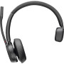 POLY Micro-casque monaural Voyager 4320 UC + adaptateur USB-A BT700 + base de chargement