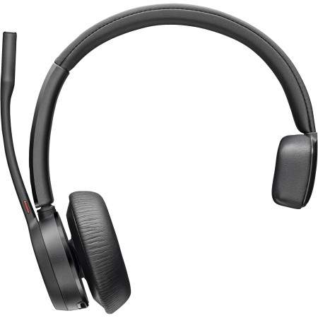 POLY Voyager 4310 Microsoft Teams Certified Headset +BT700 dongle +Charging Stand Wireless Head-band Office/Call center USB