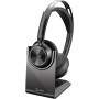 POLY Micro-casque Voyager Focus 2-M Certifié Microsoft Teams avec base de chargement