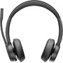 POLY Voyager 4320 Microsoft Teams Certified USB-A Headset +BT700 dongle Wired & Wireless Office/Call center USB Type-A