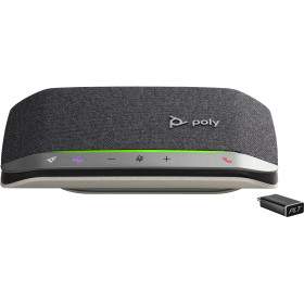 POLY Sync 20+ USB-C speakerphone Mobile phone/PC USB/Bluetooth Black, Silver