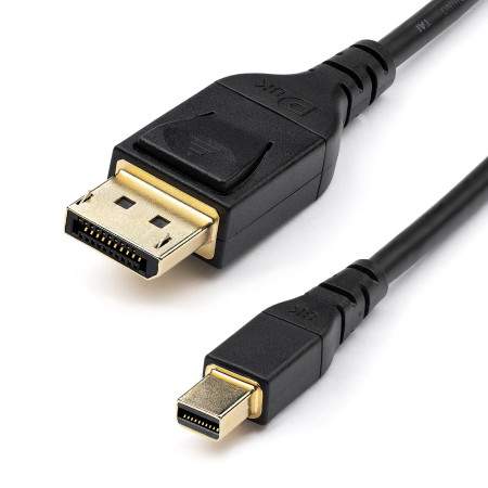 StarTech.com DP14MDPMM1MB DisplayPort cable 39.4" (1 m) Mini DisplayPort Black