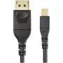 StarTech.com DP14MDPMM1MB DisplayPort cable 39.4" (1 m) Mini DisplayPort Black