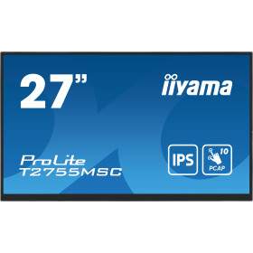 iiyama ProLite T2755MSC-B1 computer monitor 27" 1920 x 1080 pixels Full HD LED Touchscreen Tabletop Black