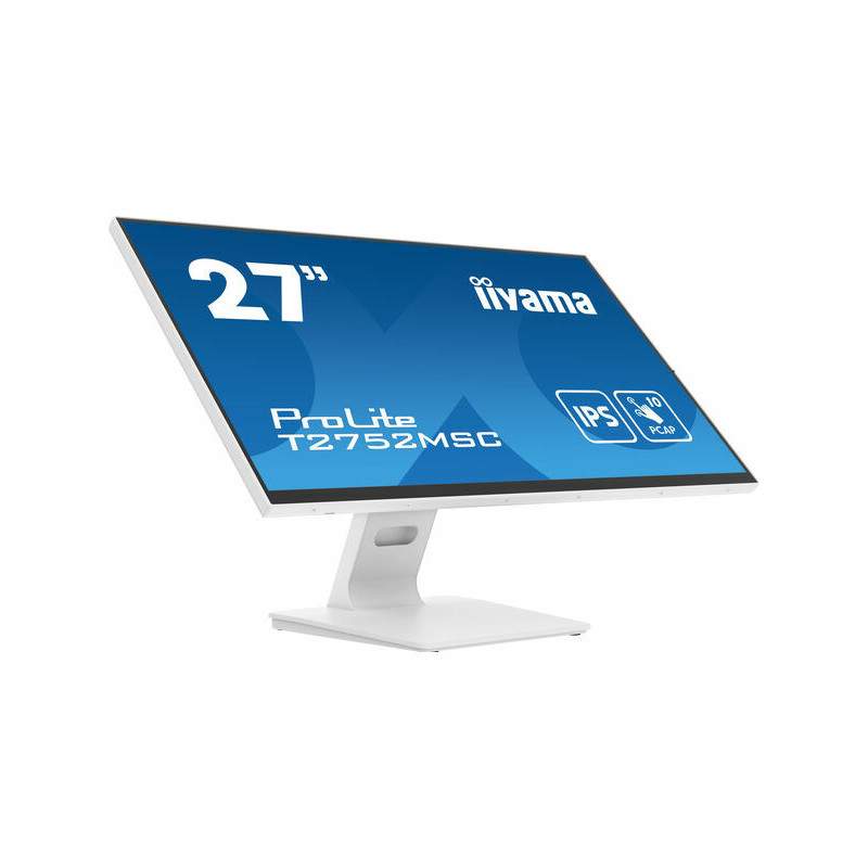 iiyama ProLite T2752MSC-W1 computer monitor 27" 1920 x 1080 pixels Full HD LED Touchscreen White