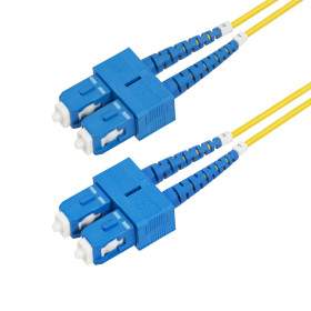 StarTech.com SMDOS2SCSC5M InfiniBand/fibre optic cable 196.9" (5 m) SC SC/UPC OS2 Yellow