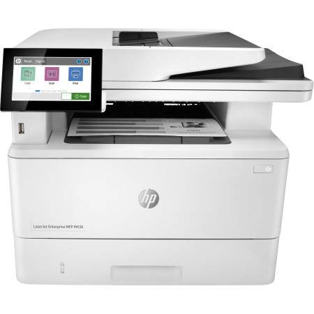 HP LaserJet Enterprise MFP M430f, Black and white, Printer for Business, Print, copy, scan, fax, 50-sheet ADF Two-sided