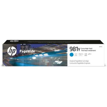 HP 981Y Extra High Yield Cyan Original PageWide Cartridge