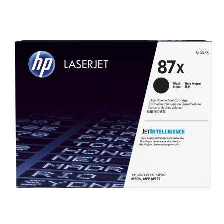 HP 87X toner LaserJet noir grande capacité authentique