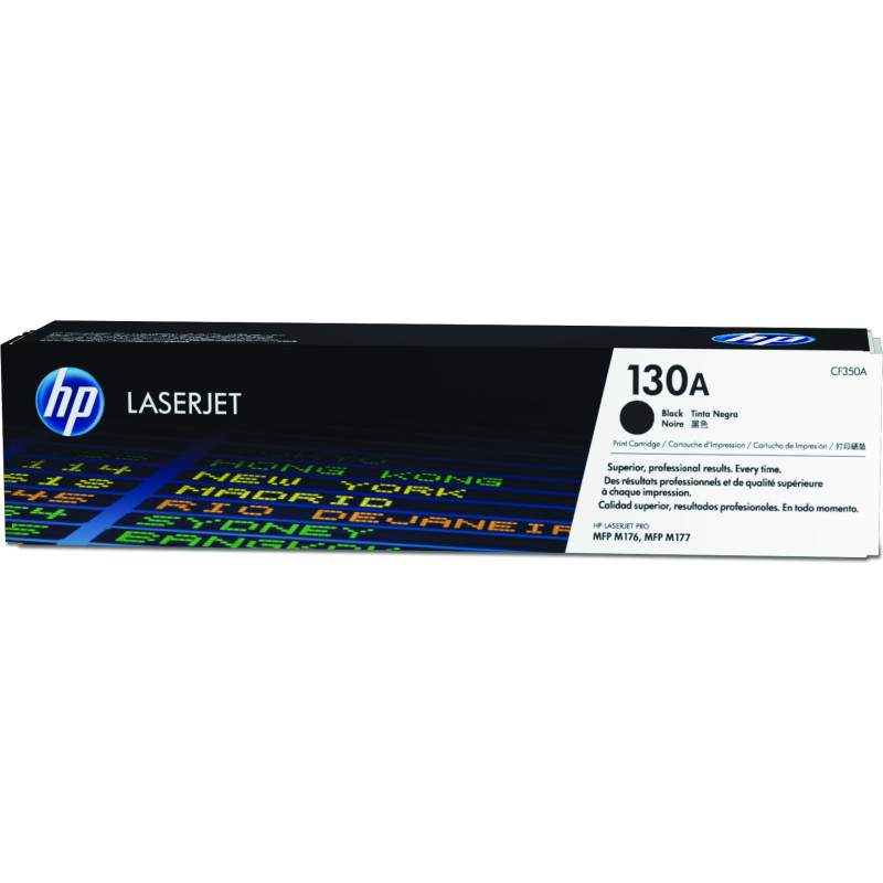 HP Cartouche de toner noir d'origine LaserJet 130A