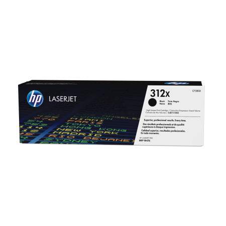 HP Cartouche 312X toner Noir LaserJet à rendement élevé