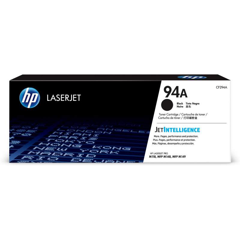 HP 94A Black Original LaserJet Toner Cartridge