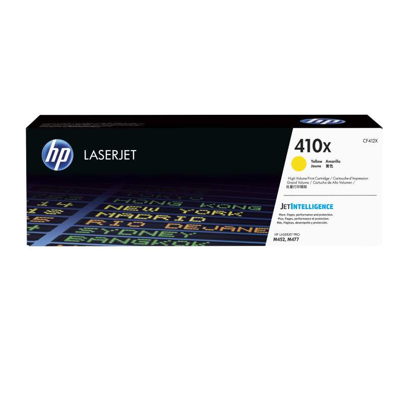 HP 410X High Yield Yellow Original LaserJet Toner Cartridge