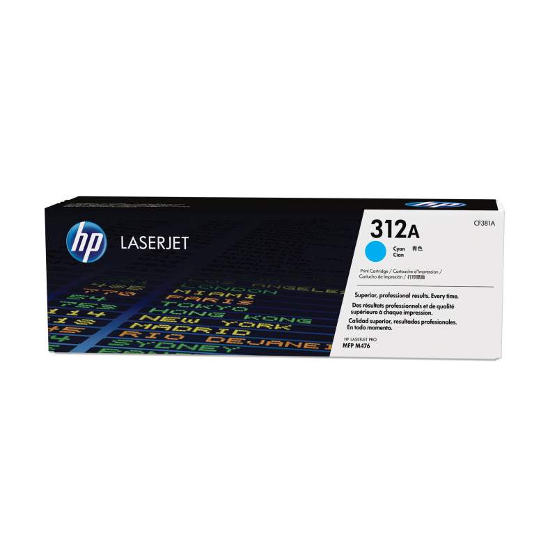 HP 312A Cyan LaserJet Toner Cartridge