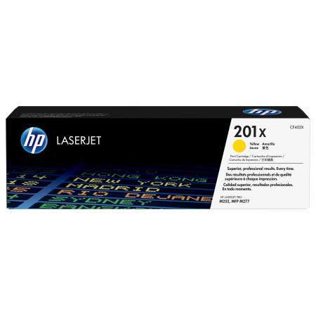 HP 201X toner LaserJet Jaune grande capacité authentique