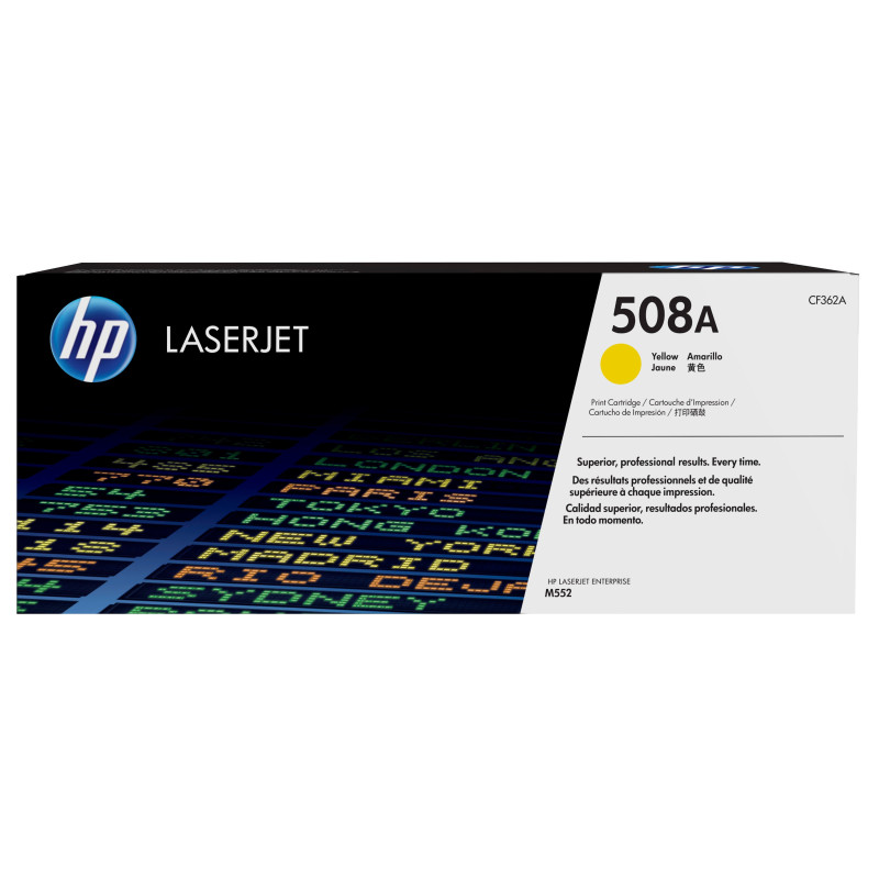 HP 508A toner LaserJet Jaune authentique