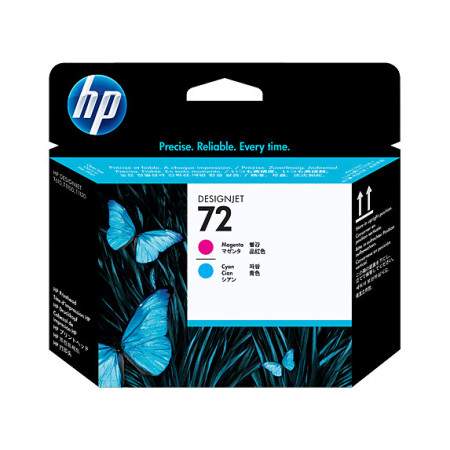 HP 72 Magenta and Cyan DesignJet Printhead