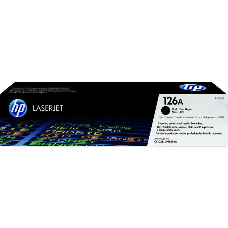 HP 126A Black Original LaserJet Toner Cartridge