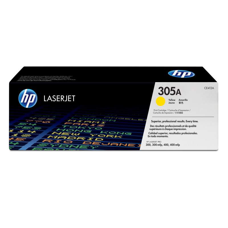 HP 305A Yellow Original LaserJet Toner Cartridge