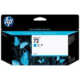 HP 72 130-ml Cyan DesignJet Ink Cartridge